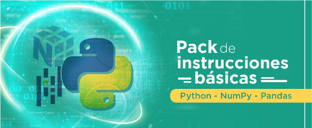 instrucciones basicas de python para machine learning